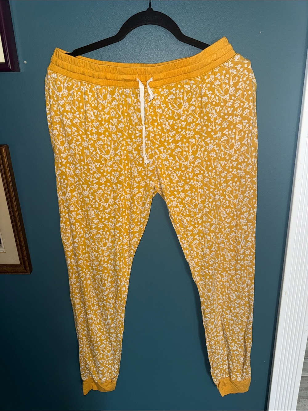 Little Sleepies Yellow Floral pajama set - Picture 6 of 9